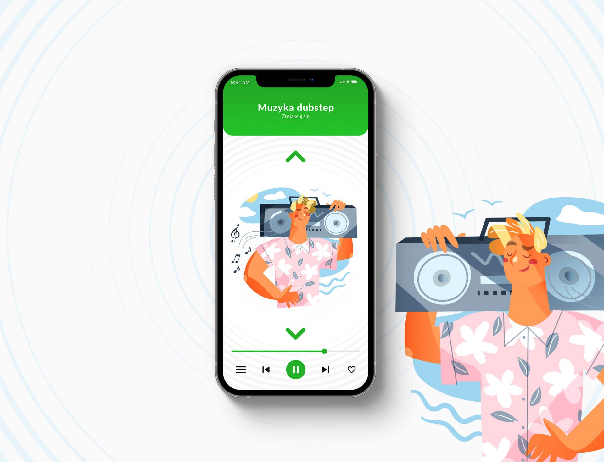 Relaksacyjna aplikacja mobilna