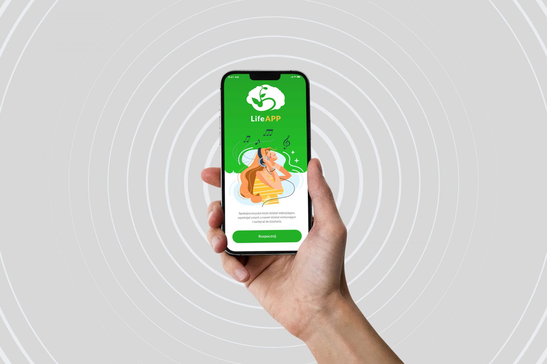 Relaksacyjna aplikacja mobilna