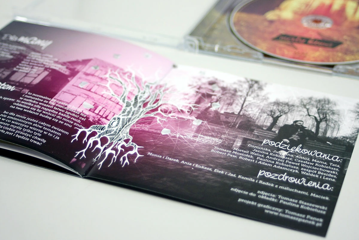 Projekt graficzny albumu muzycznego 8 Projekt graficzny albumu muzycznego