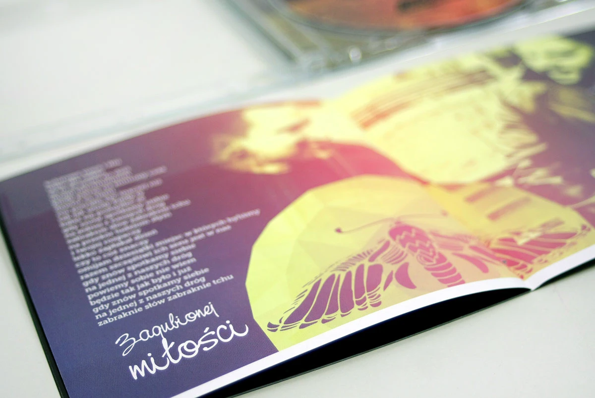 Projekt graficzny albumu muzycznego 9 Projekt graficzny albumu muzycznego
