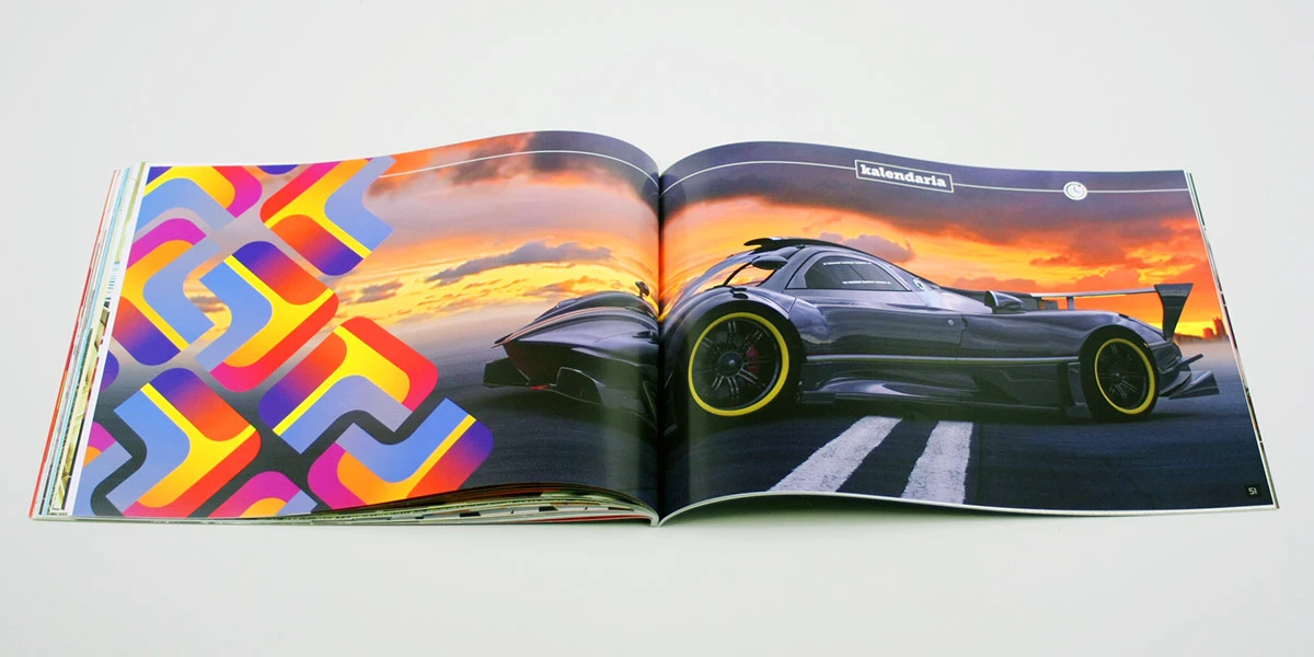 Kreatywny katalog firmowy - projekt graficzny B2B