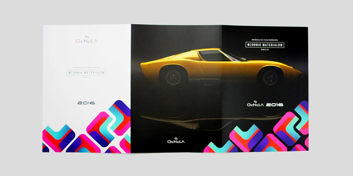 Kreatywny katalog firmowy - projekt graficzny B2B