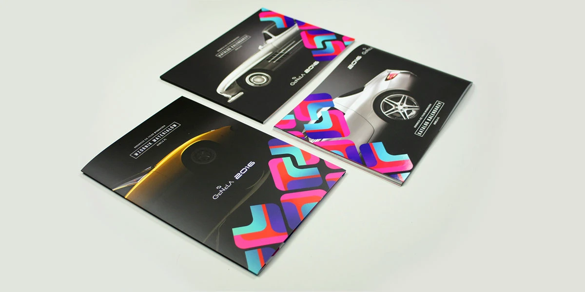 Kreatywny katalog firmowy - projekt graficzny B2B