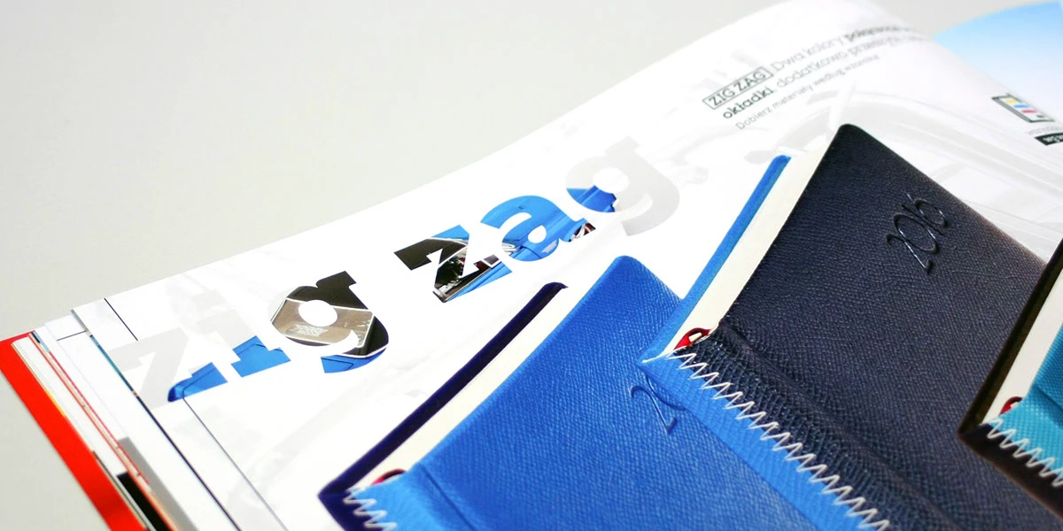 Kreatywny katalog firmowy - projekt graficzny B2B