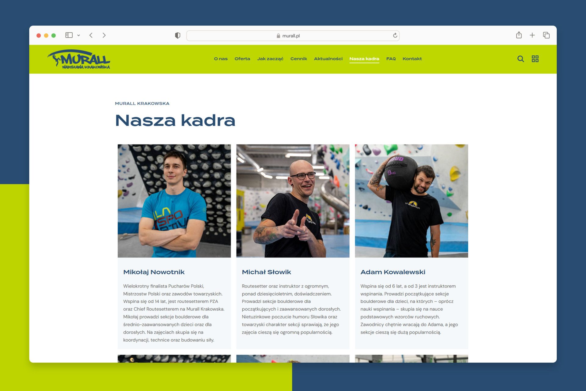 UX/UI dla branży sportowej