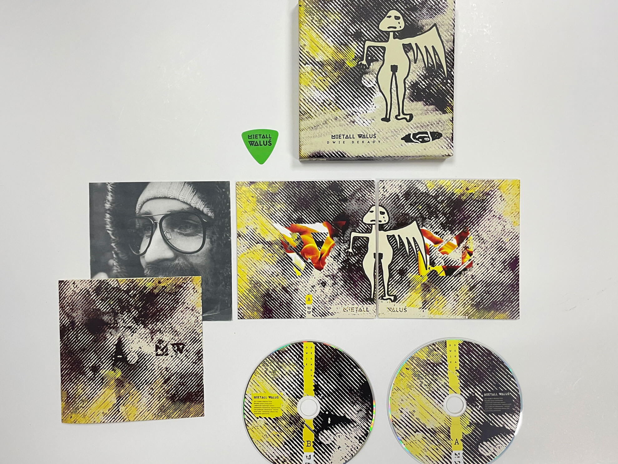 Projekt graficzny albumu CD + winyl 6 Winyl projekt graficzny albumu
